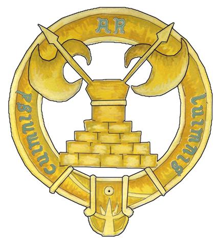 Illustration of City Battalion Crest kindly drawn by Natalie Murray